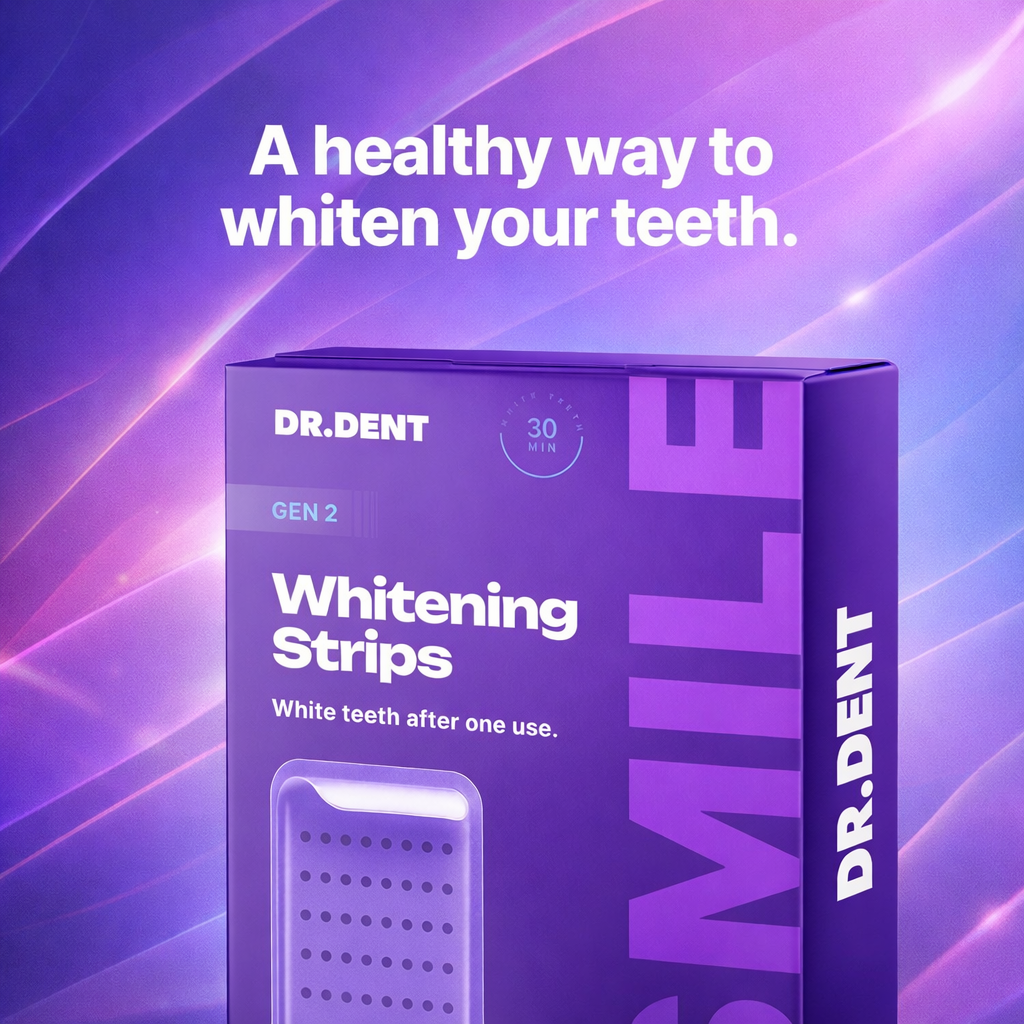 Purple Teeth Whitening Strips