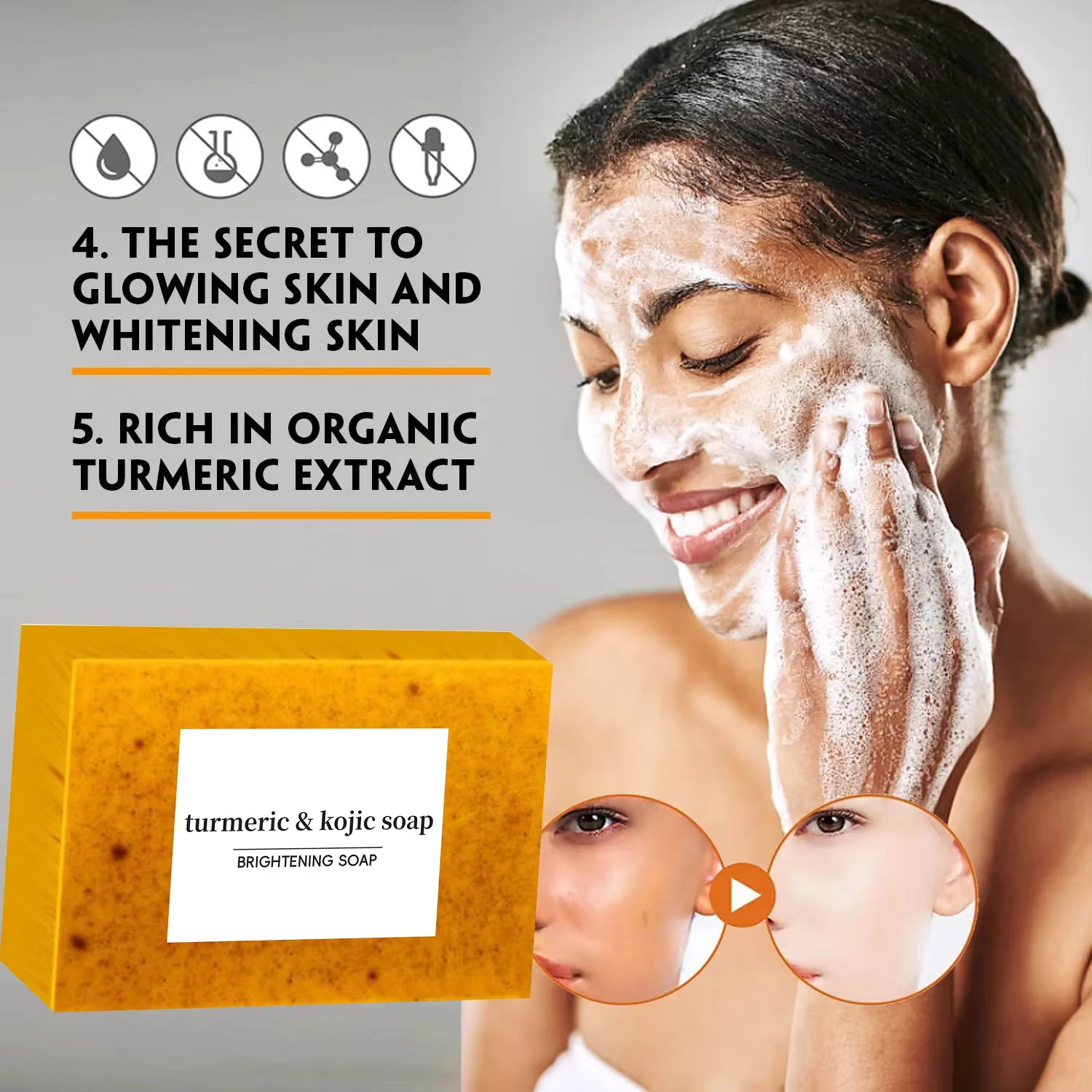 Kojic Acid Turmeric Soap